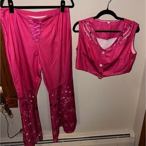 Cowgirl Barbie Costume w/ better details. Never Worn. Says L but seems to be XL